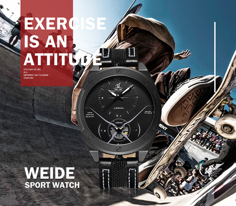 Weide Jam Tangan Analog Pria - UV1703